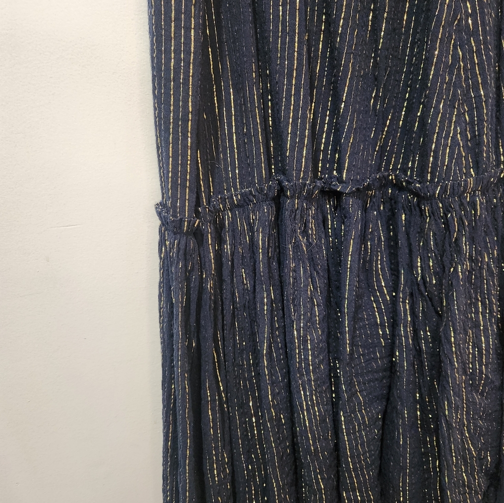 Boden Glitter Sparkley Striped Plus Maxi Skirt - Picture 4 of 4